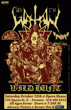 Watain, In Solitude, Tribulation & Eclipse Eternal tickets - Toronto, ON - Inertia Entertainment