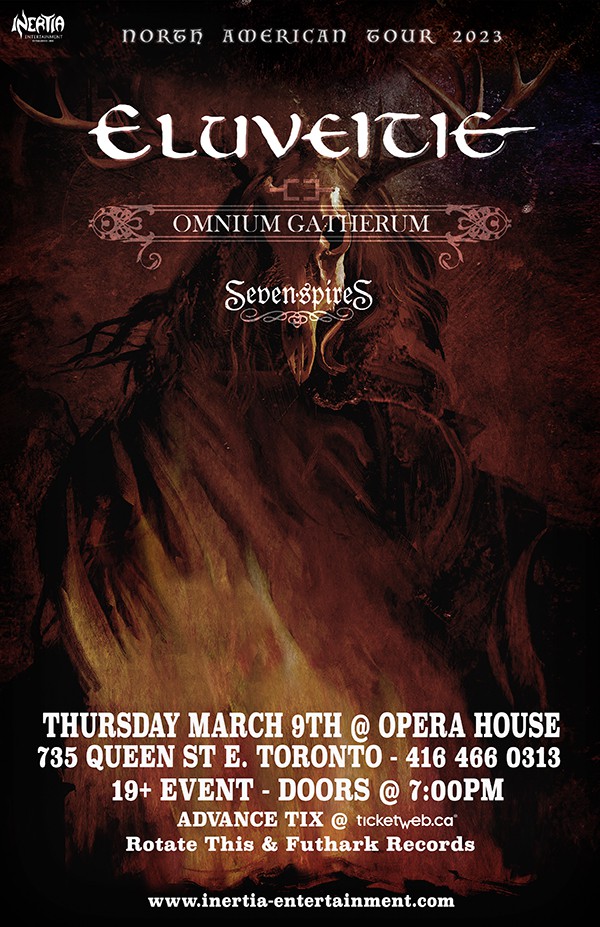 ELUVEITIE March 9, 2023 Toronto