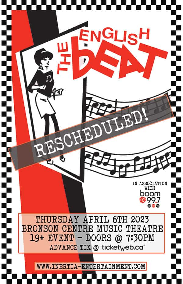 The English Beat – An Evening With – Presented by Boom 99.7 - April 2023