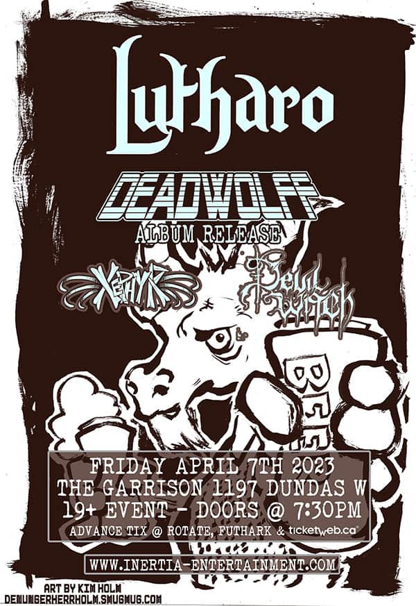 Lutharo, Deadwolff, Xephyr & Devil Witch April 7, 2023