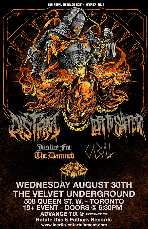Distant & Left To Suffer tickets Toronto August 30, 2023 Velvet Underground Inertia Entertainment