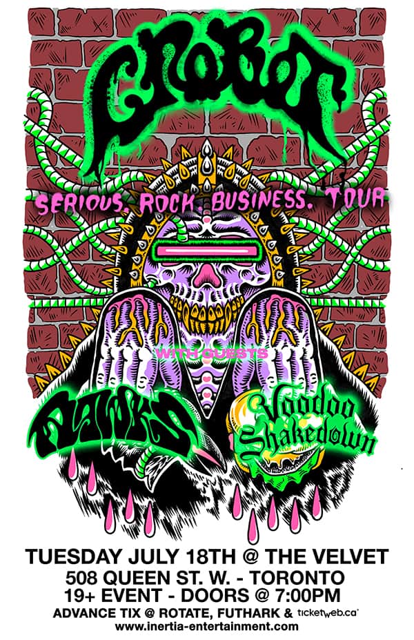 Crobot - Serious Rock Business Tour wsg. AAWKS & Voodoo Shakedown tickets July 18, 2023 Inertia Entertainment