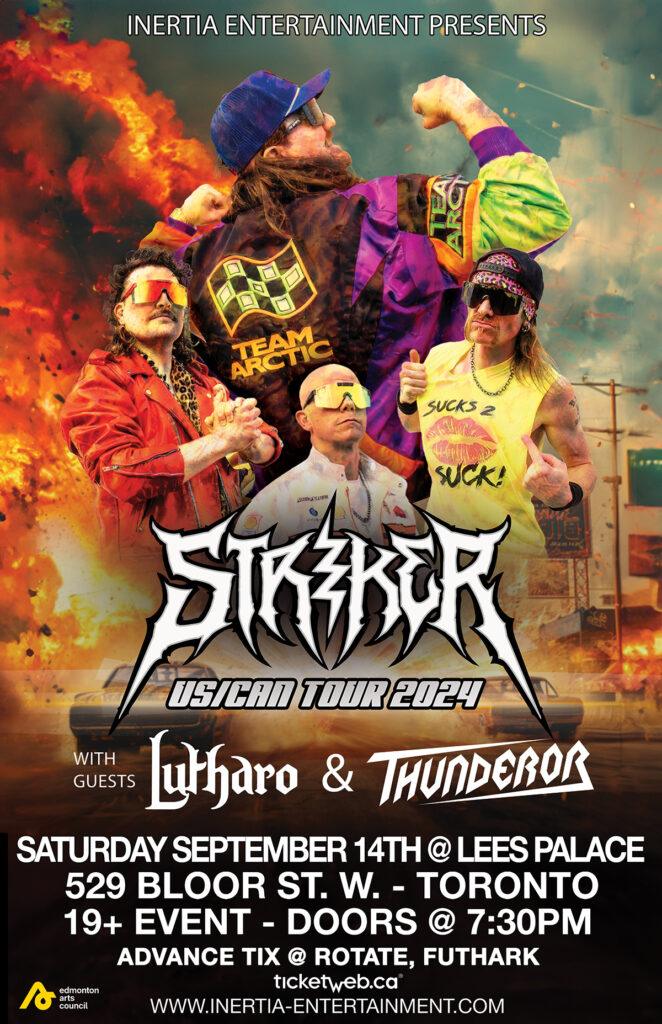 Striker, Lutharo & Thunderor tour