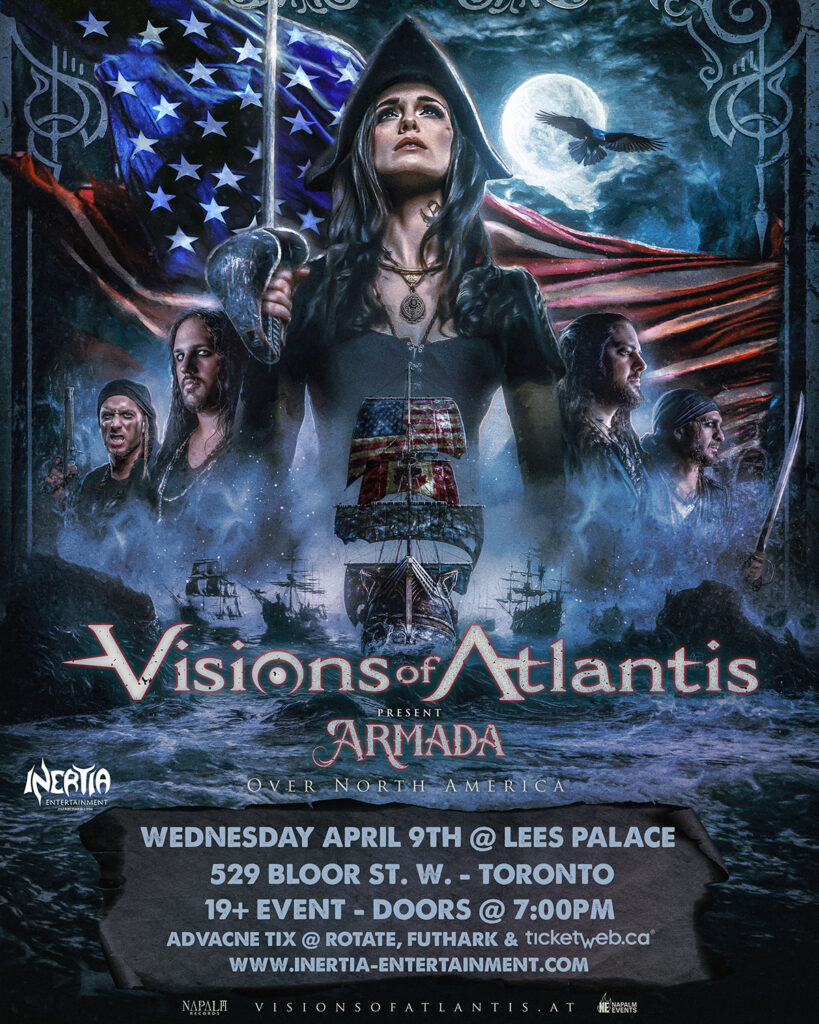 Visions Of Atlantis - Armada Over North America Tour tour