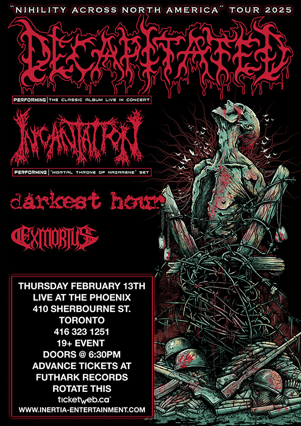 Decapitated - Nihility Across North America tour