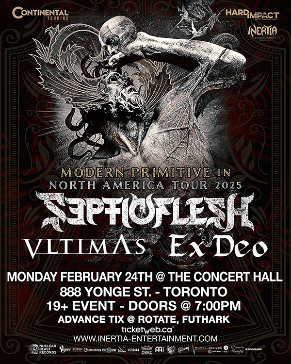 SepticFlesh - Modern Primitive In North America w/Vltimas & Ex Deo tour