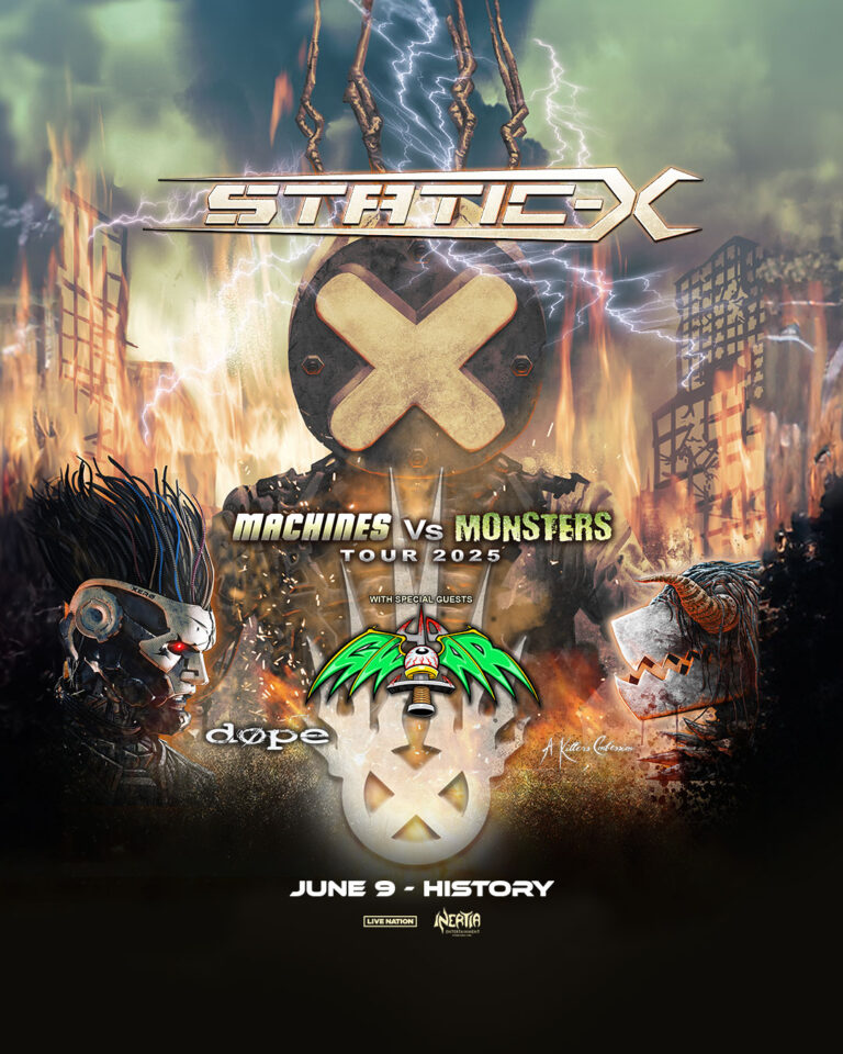 Static X - Machines VS Monsters Tour w/GWAR, Dope & A Killers Confession tour