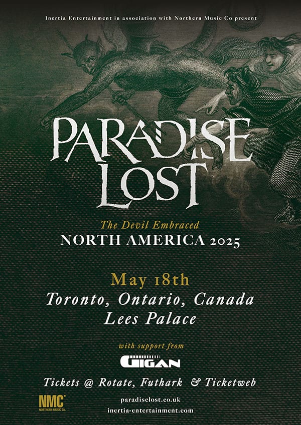 Paradise Lost & Gigan tour