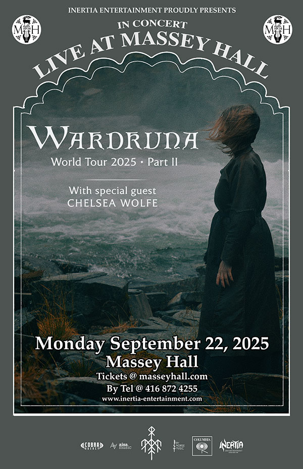 WARDRUNA - WORLD TOUR 2025 PART II w.s.g. Chelsea Wolfe tour