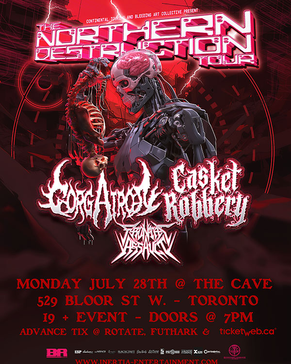 Gorgatron, Casket Robbery & Frontal Assault tour