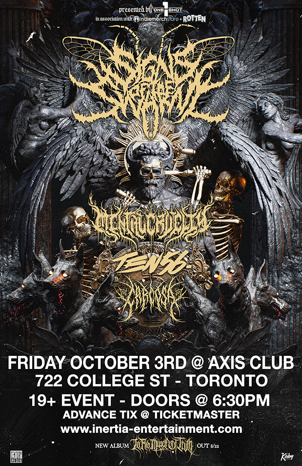 Signs Of The Swarm, Mental Cruelty, ten56 & Carcosa tour