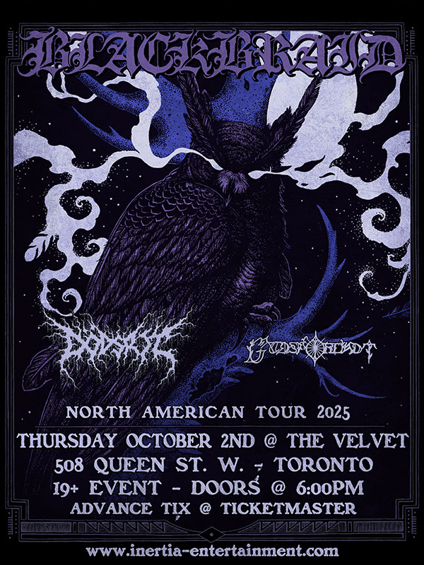 BLACKBRAID NORTH AMERICAN TOUR 2025 - w/DÖDSRIT & GUDSFORLADT tour