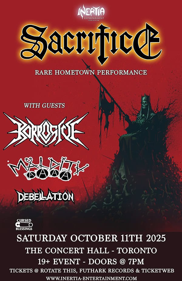 Sacrifice -  Rare Hometown Performance tour