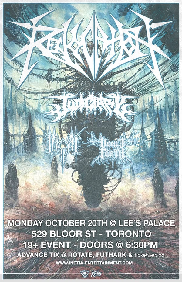 Revocation, Judiciary, Inferi & Vomit Forth tour