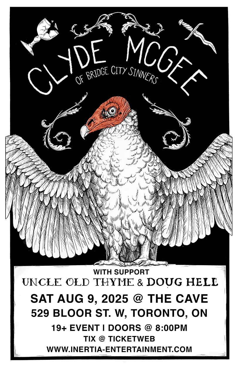 Clyde McGee (Of Bridge City Sinners) , Uncle Old Thyme & Doug Hell tour
