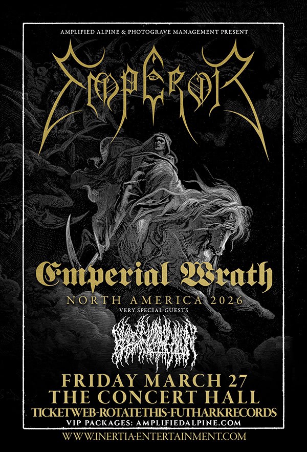 Emperor - The Emperial Wrath Tour 2026 tour