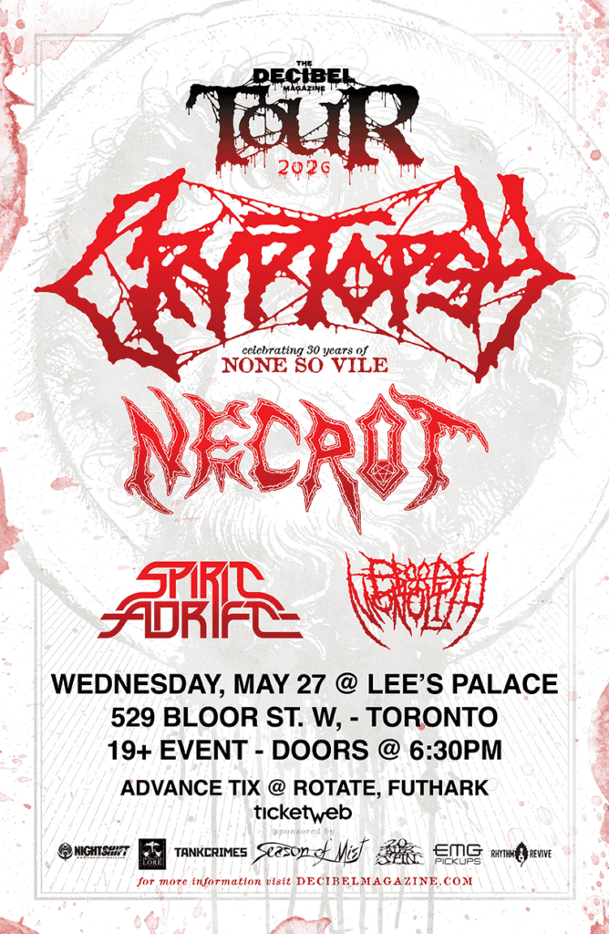 The Decibel Magazine Tour 2026 tour