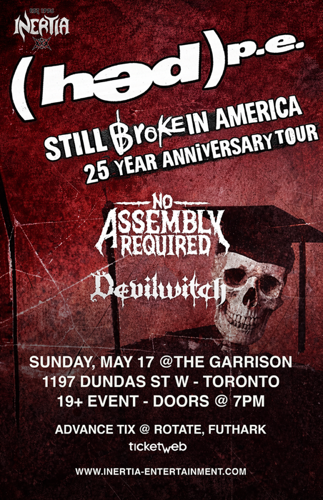 (Hed) P.E., No Assembly Required & Devilwitch tour