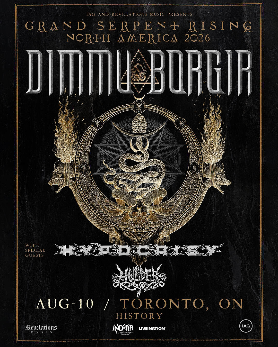 Dimmu Borgir & Hulder tour