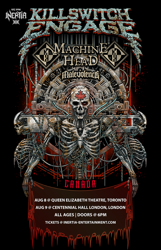 Killswitch Engage, Machine Head & Malevolence tour