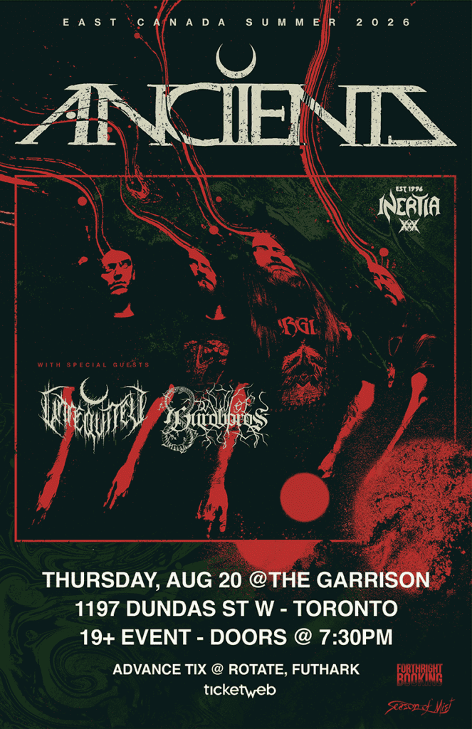 Anciients, Unreqvited & Dawn Of Ouroboros tour