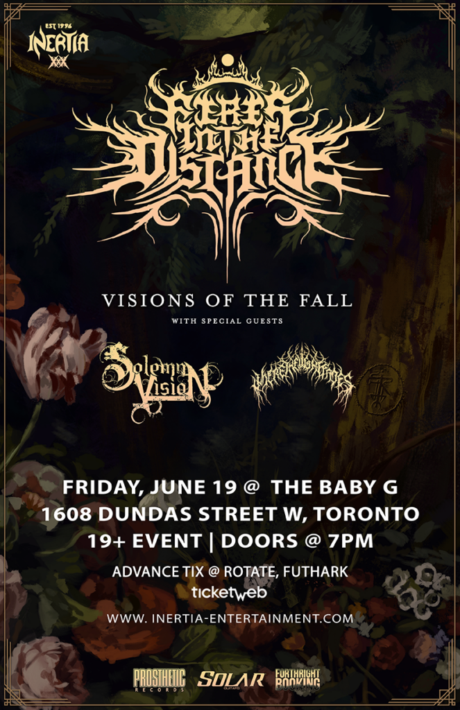 Fires In The Distance, Solemn Vision & Where The Light Fades tour