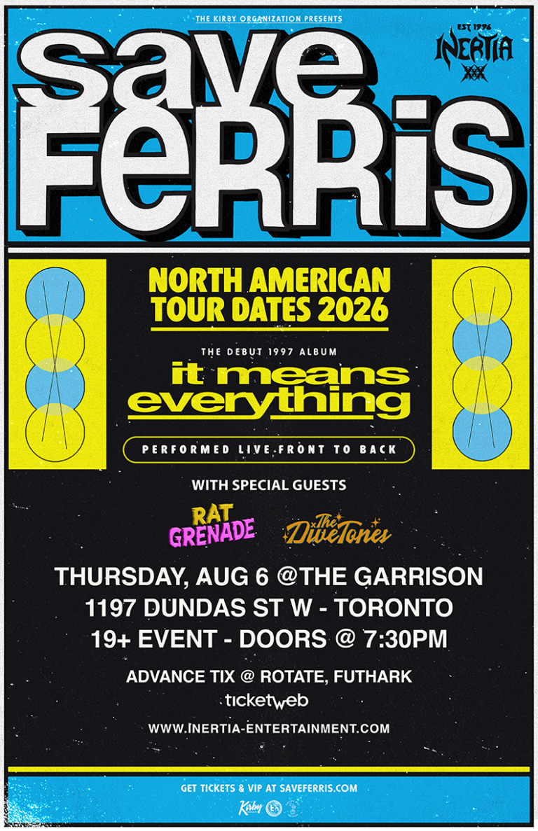Save Ferris - It Means Everything - 29 Year Anniversary Tour w/Rat Grenade & The Divetones tour