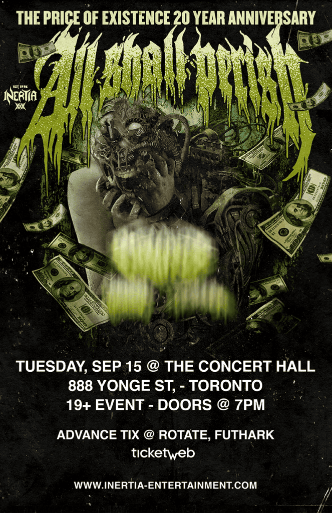 All Shall Perish tour