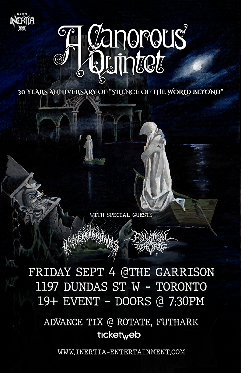 A Canorous Quintet, Where The Light Fades & Abysmal Whore tour