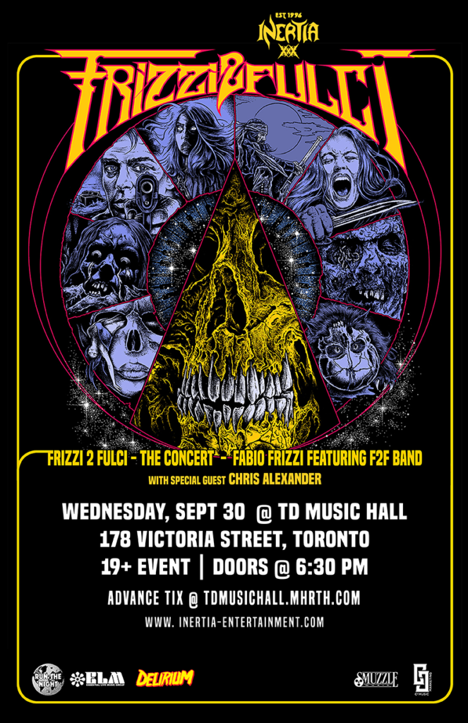Frizzi2Fulci by Fabio Frizzi wsg..Chris Alexander tour