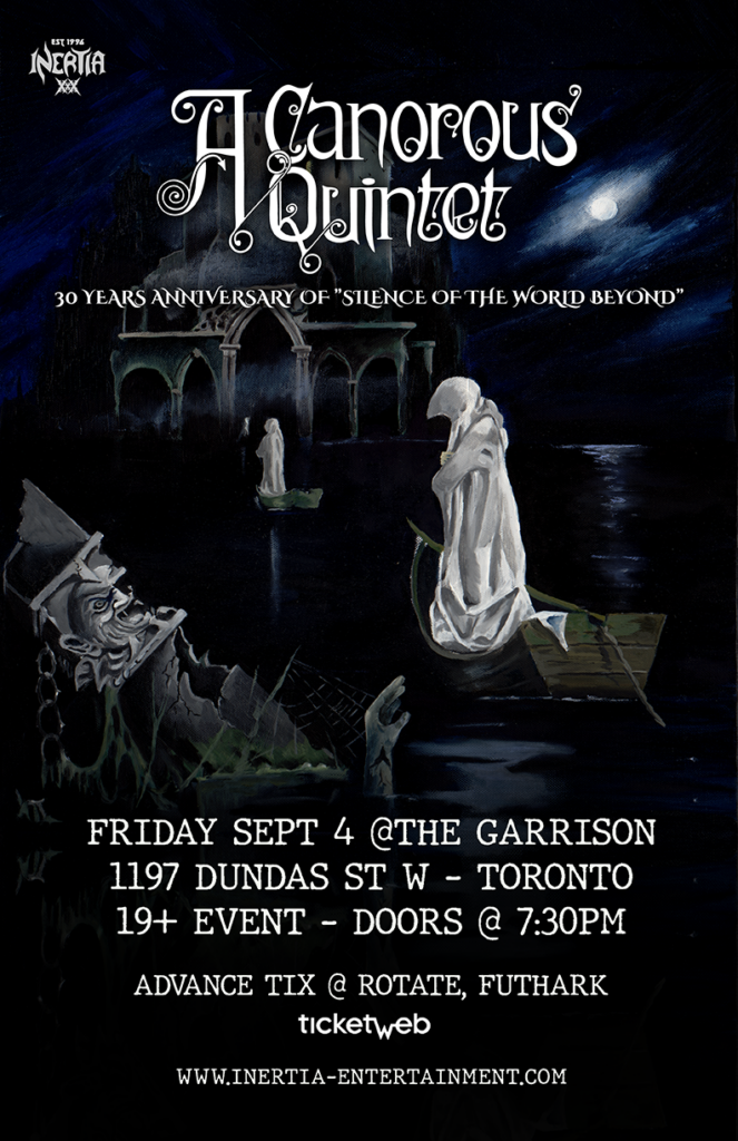 A Canorous Quintet tour