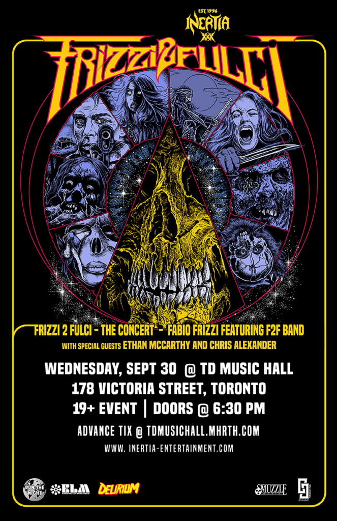 Frizzi2Fulci by Fabio Frizzi wsg.. Ethan McCarthy & Chris Alexander tour