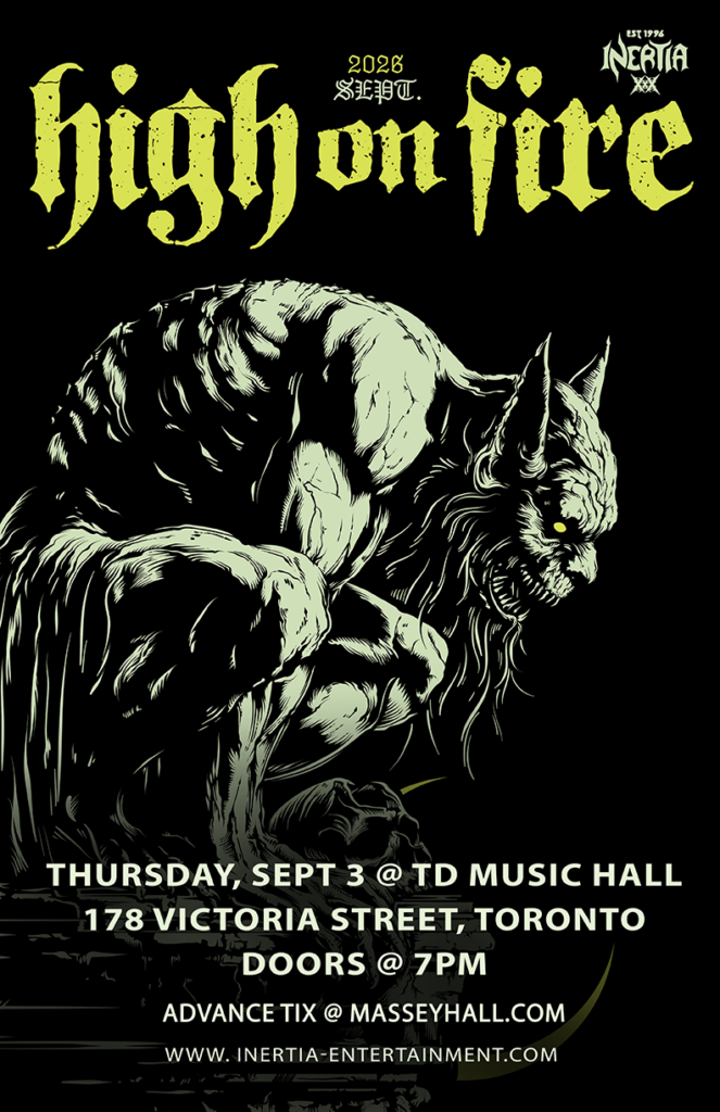 High On Fire tour