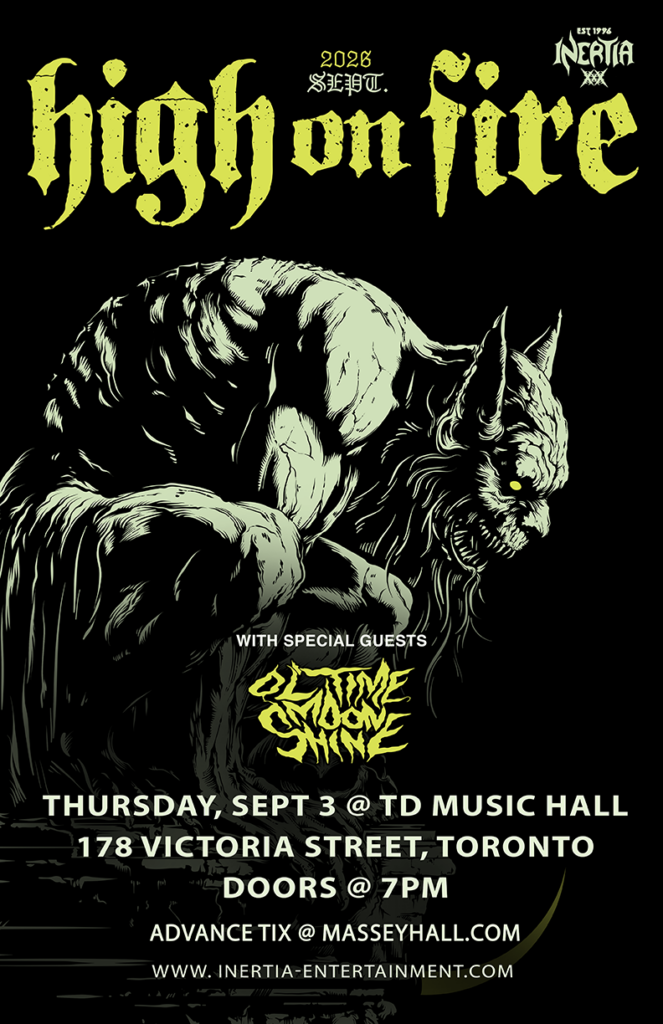 High On Fire & Ol' Time Moonshine tour