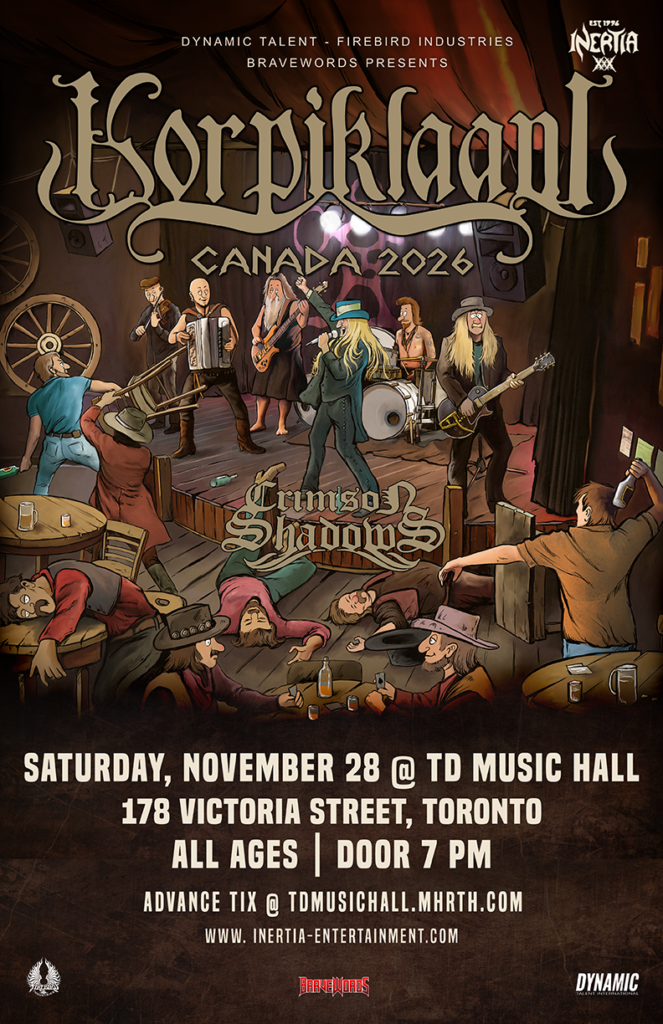 Korpiklaani & Crimson Shadows tour