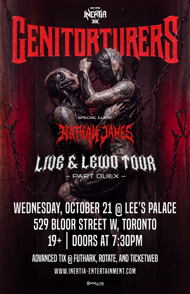 GENITORTURERS -  LIVE + LEWD  TOUR w/Nathan James tour