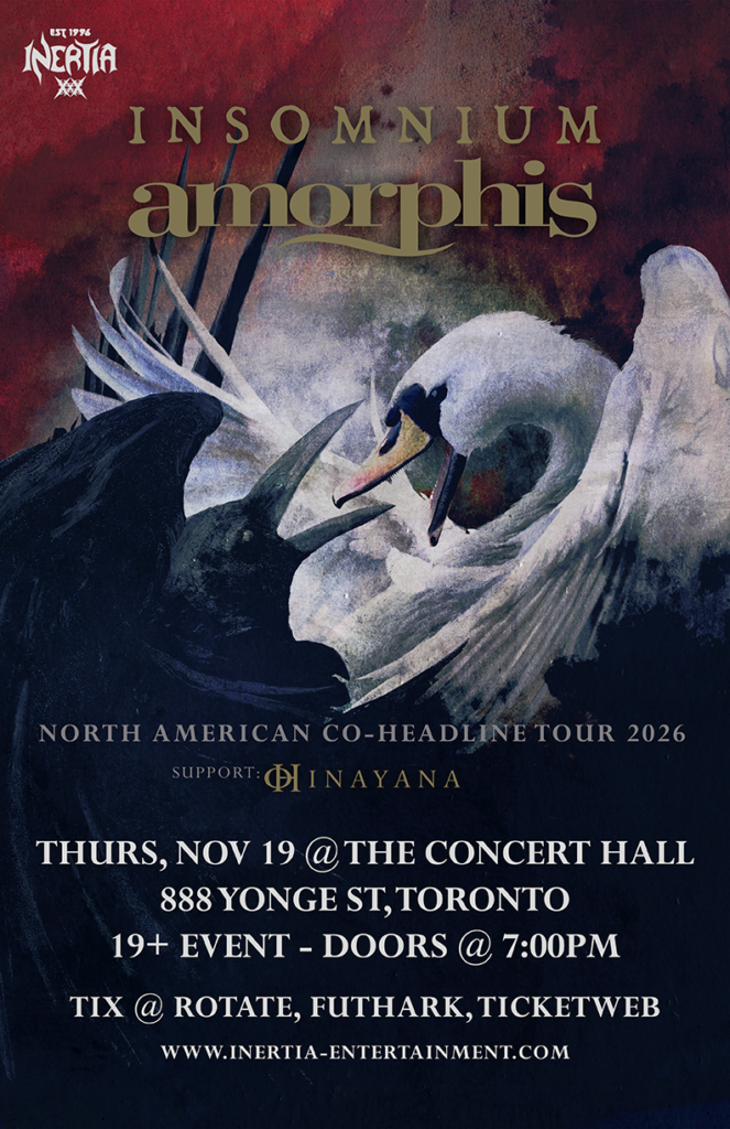 Insomnium & Amorphis w/Hinayana tour