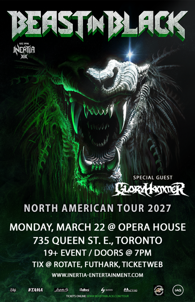 Beast In Black & Gloryhammer tour